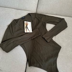 Naked wardrobe body suit (olive)